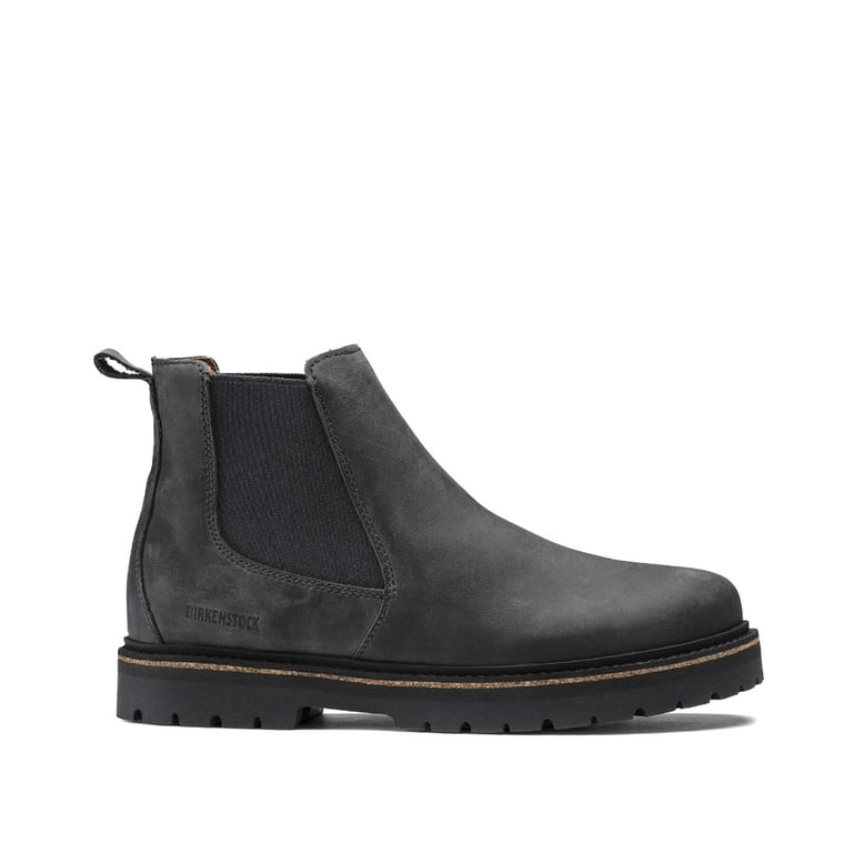 Men’s Birkenstock Boots- Stalon Size 10-10.5 Stalon Nubuck Leather in Color Black | BIRKENSTOCK US main image 3
