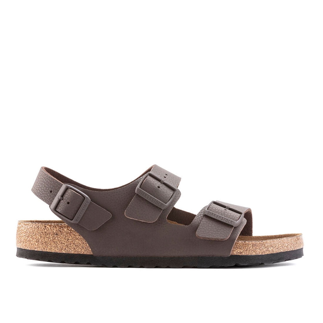 Birkenstock Milano Sandals, Chocolate, Birko-Flor, Men Size  display picture 1
