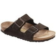 thumbnail image 1 of Birkenstock 0051901: Men's Arizona Sandals, Mocha Suede, 1 of 5