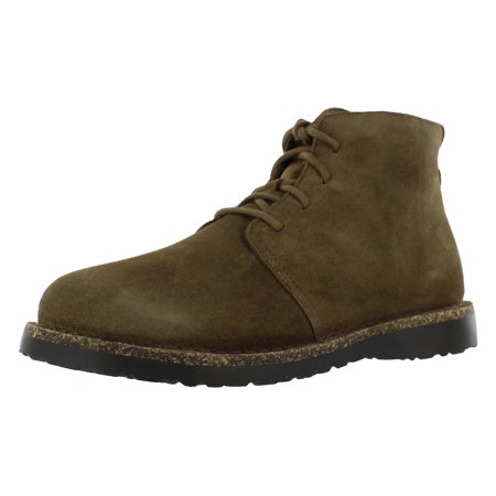 Birkenstock Uppsala Mid Shearling Unisex Shoes Size 6, Color: Dark Tea