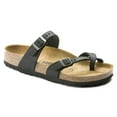 thumbnail image 1 of BIRKENSTOCK Women's Mayari Black Oiled Leather - 0171481 4.5 BLACK, 1 of 2