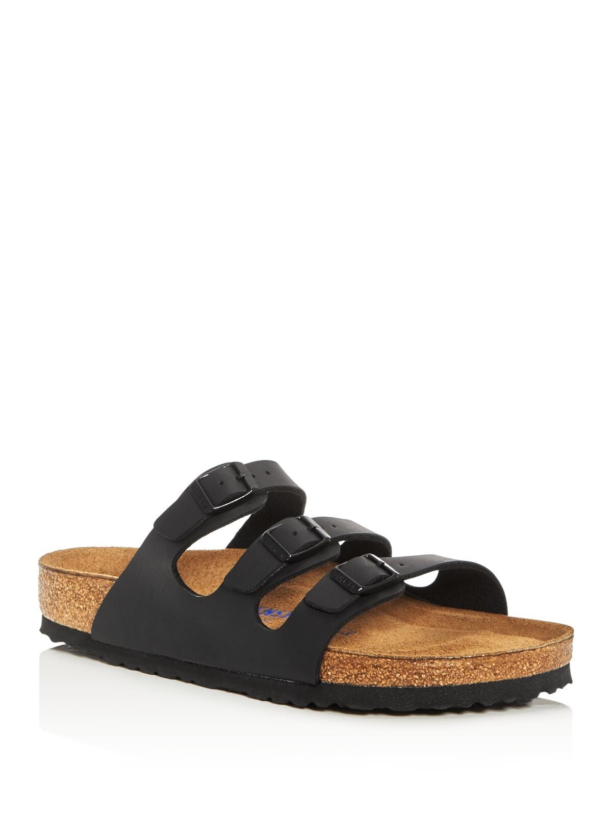 Birkenstock Black Strappy Sandals Birkenstock Rio - Birkenstock Black BirkoFlor main image 2