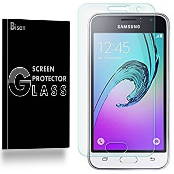 BISEN 9H Tempered Glass Screen Protector For Samsung Galaxy J1 (2016) / Amp 2 / Express 3 / Luna
