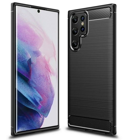 BISENTEK For Samsung Galaxy S22 Ultra Case + Camera Lens Screen Protector Cover, Heavy-Duty Shockproof Protective Cover Armor, Shock Adsorption, Drop Protection, Lifetime Protection