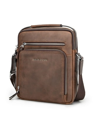 Contacts Crossbody Shoulder Bag Code Lock Anti Theft Small  Messenger Bag for Men Crazy Horse Leather Office Bag for 11 iPad Business  Travel : Clothing, Shoes & Jewelry