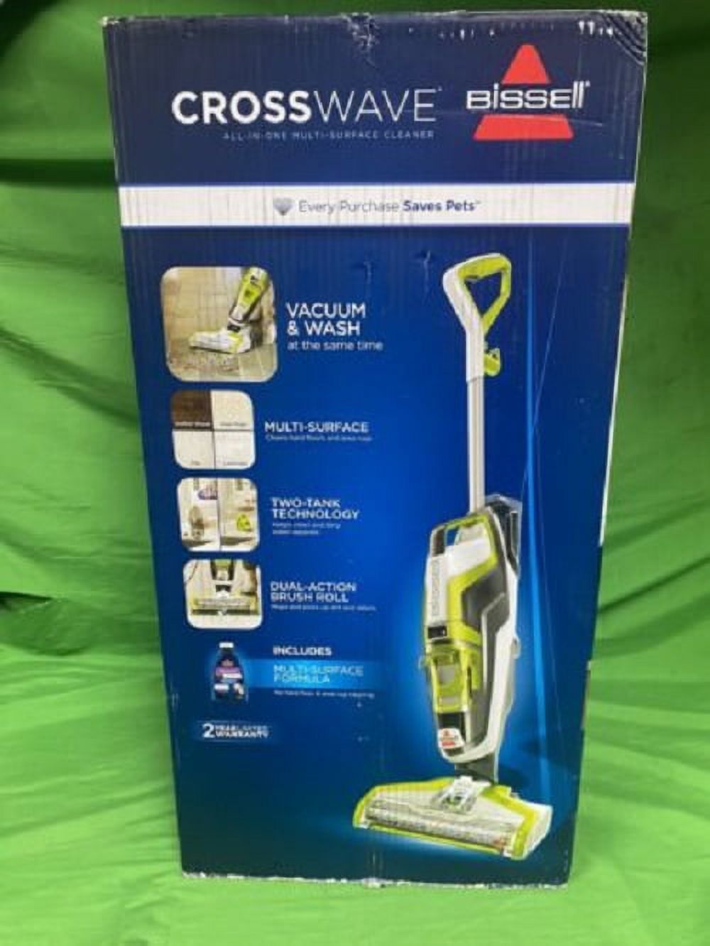 BISSELL 17857 CrossWave AllinOne MultiSurface Wet Dry Vac