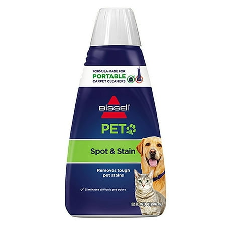 BISSELL 2X Pet Stain Odor 32oz. Portable Spot Stain Cleaner Formula - 74R7