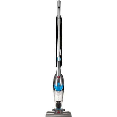 BISSELL 3-in-1, Corded, Stick Vacuum, Carpet, Area Rugs, Hardfloor, Upholstery, Removable Hand Vac, Lightweight, Easy Empty, 2030, Blue & Gray