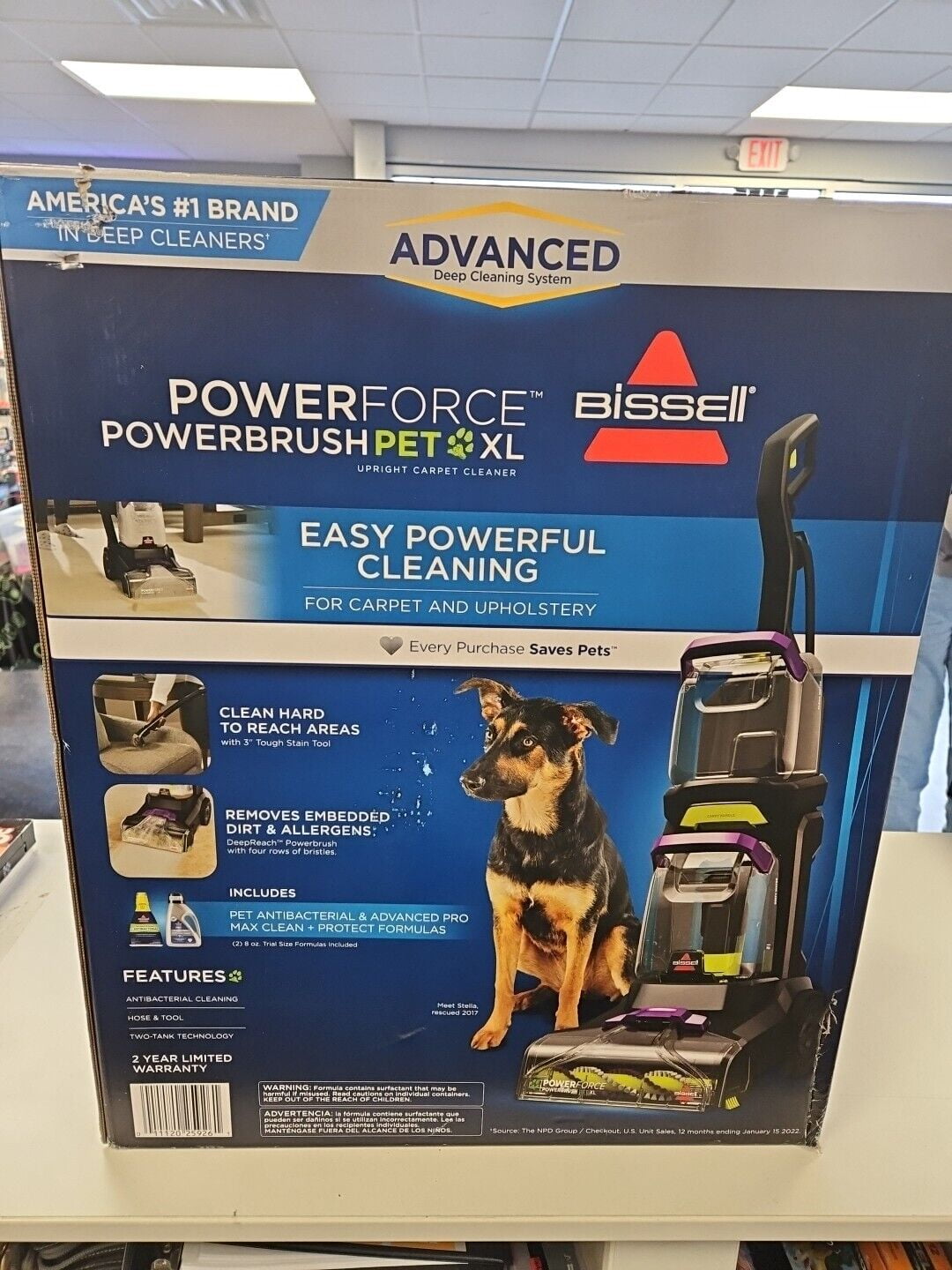 BISSELL 3071 Powerforce Powerbrush Pet XL Carpet Cleaner