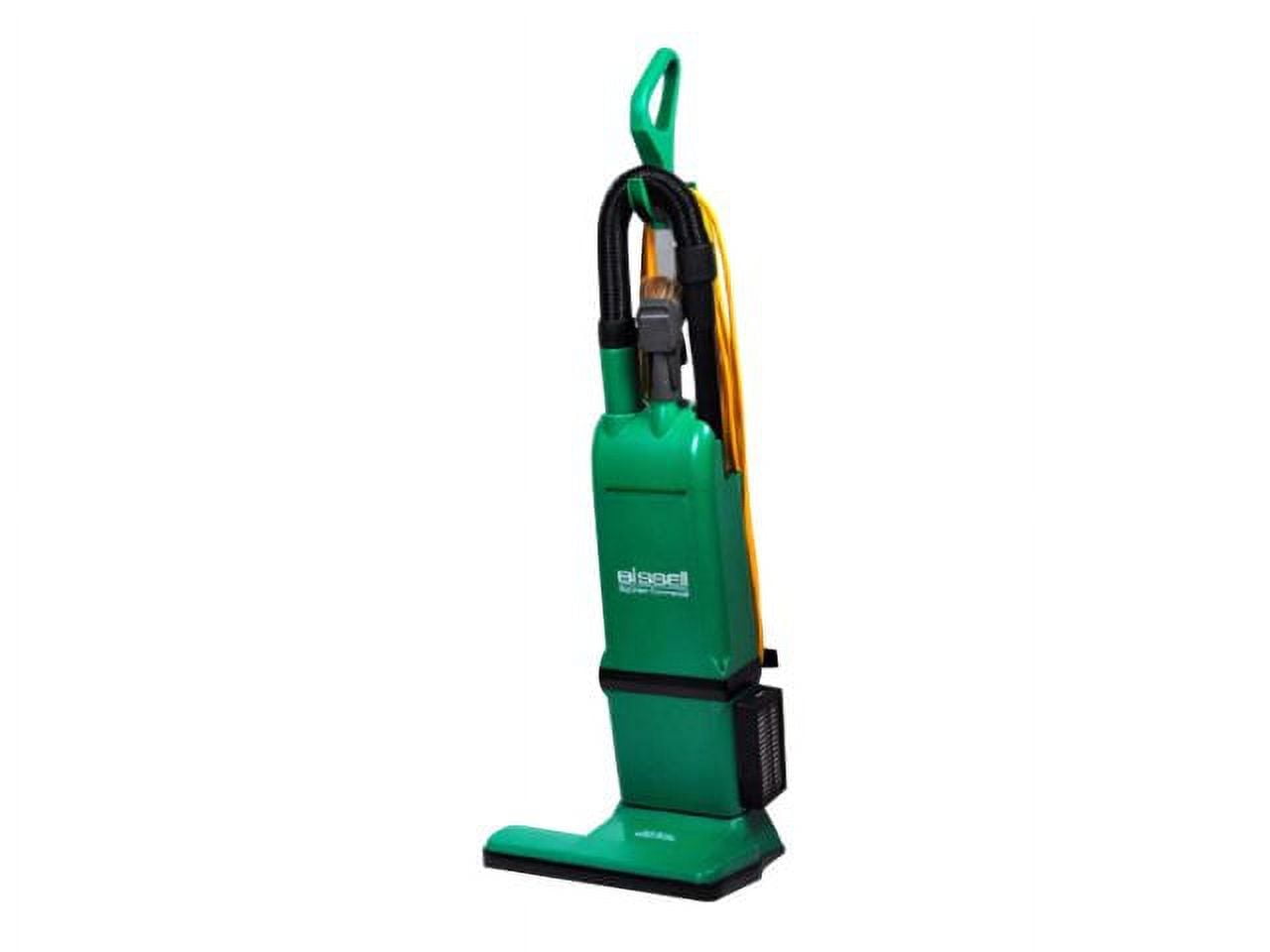 Green Heavy Duty Commercial Upright Vacuum Cleaner with Dual Motors