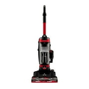 BISSELL CleanView Bagless Upright Vacuum, OnePass Technology, Active Extension Wand, Multi-Level Filtration, Black, Model 3533, Red/Black