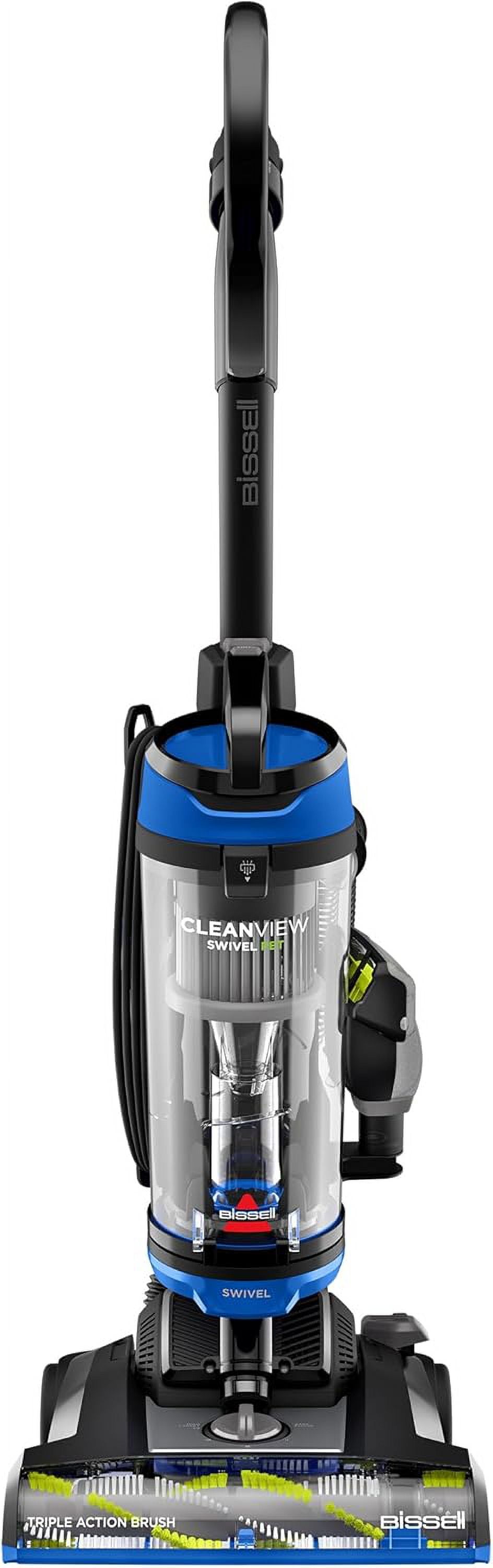 Blue Multi-Cyclonic Swivel Pet Upright Vacuum Cleaner