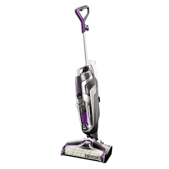 Bissell 2328 Corded Electric, Wet/Dry Vacuum Cleaner for Multi-Surface Silver, Crosswave Pet, Brush Roll, Febreze Formula (8 oz)