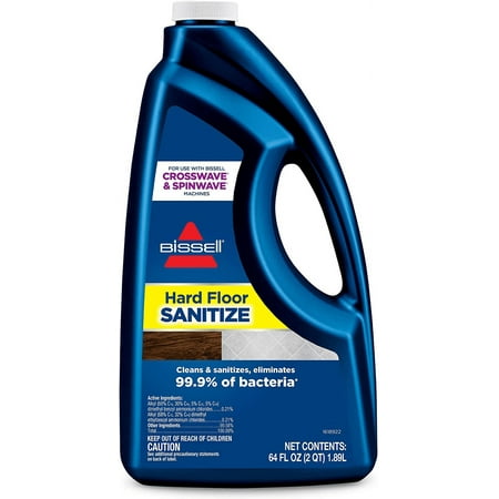 BISSELL Hard Floor Sanitize Formula Cleaner, Fresh Scent 64 FL OZ 25041