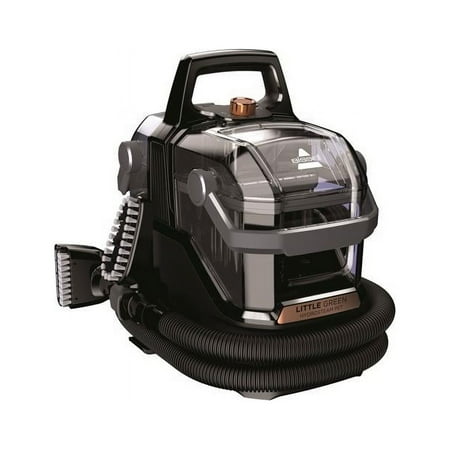 BISSELL - Little Green HydroSteam Pet Corded Portable Deep Cleaner - Titanium with Copper Harbor accents