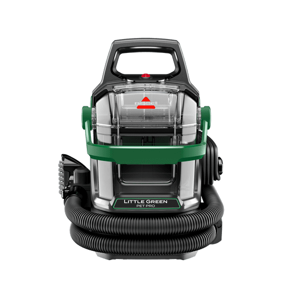 BISSELL Little Green Pet Pro Portable Carpet and Upholstery Deep Cleaner, Car/Auto Detailer with Self Cleaning Tough Stain Tool, 3908W