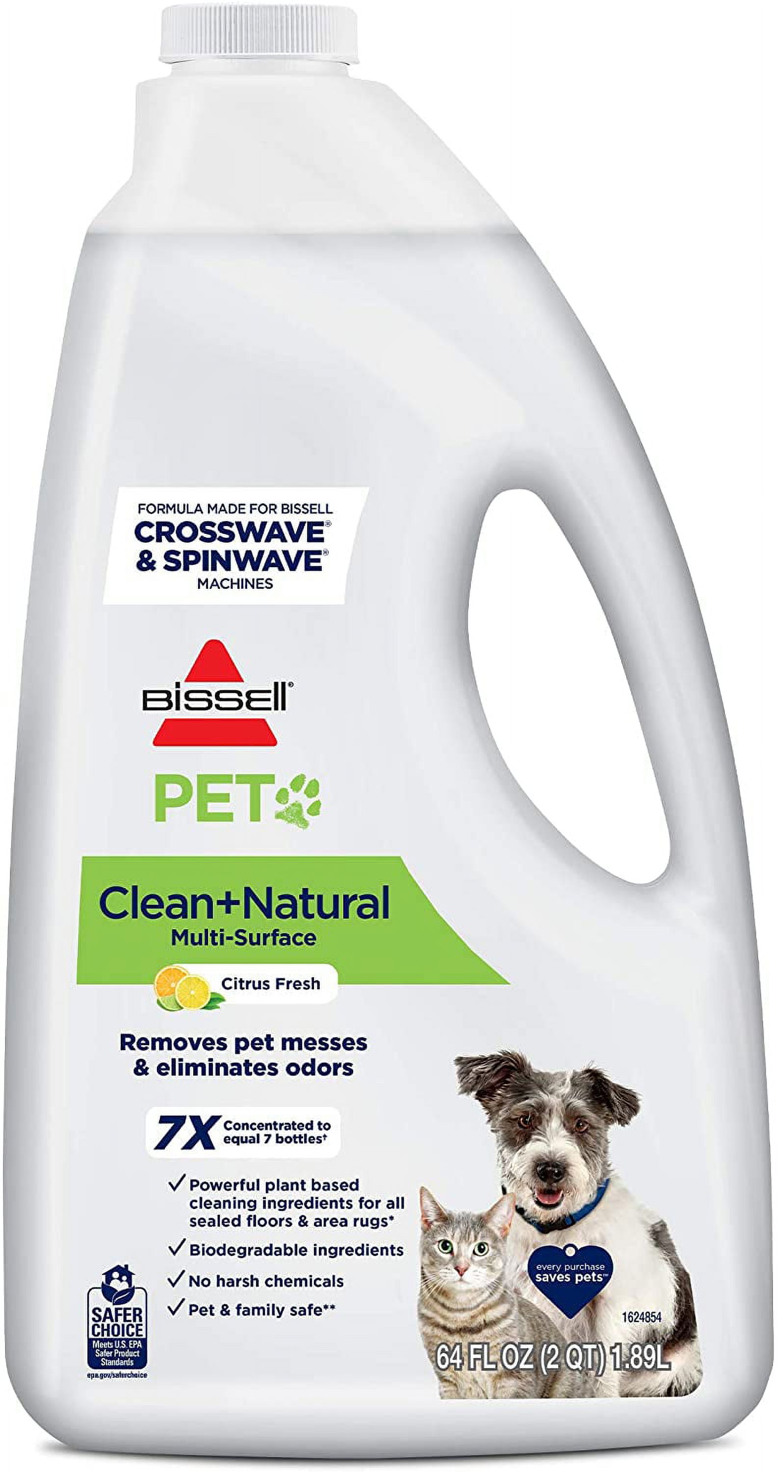 64 oz Citrus Fresh Multi-Surface Pet Cleaner Liquid
