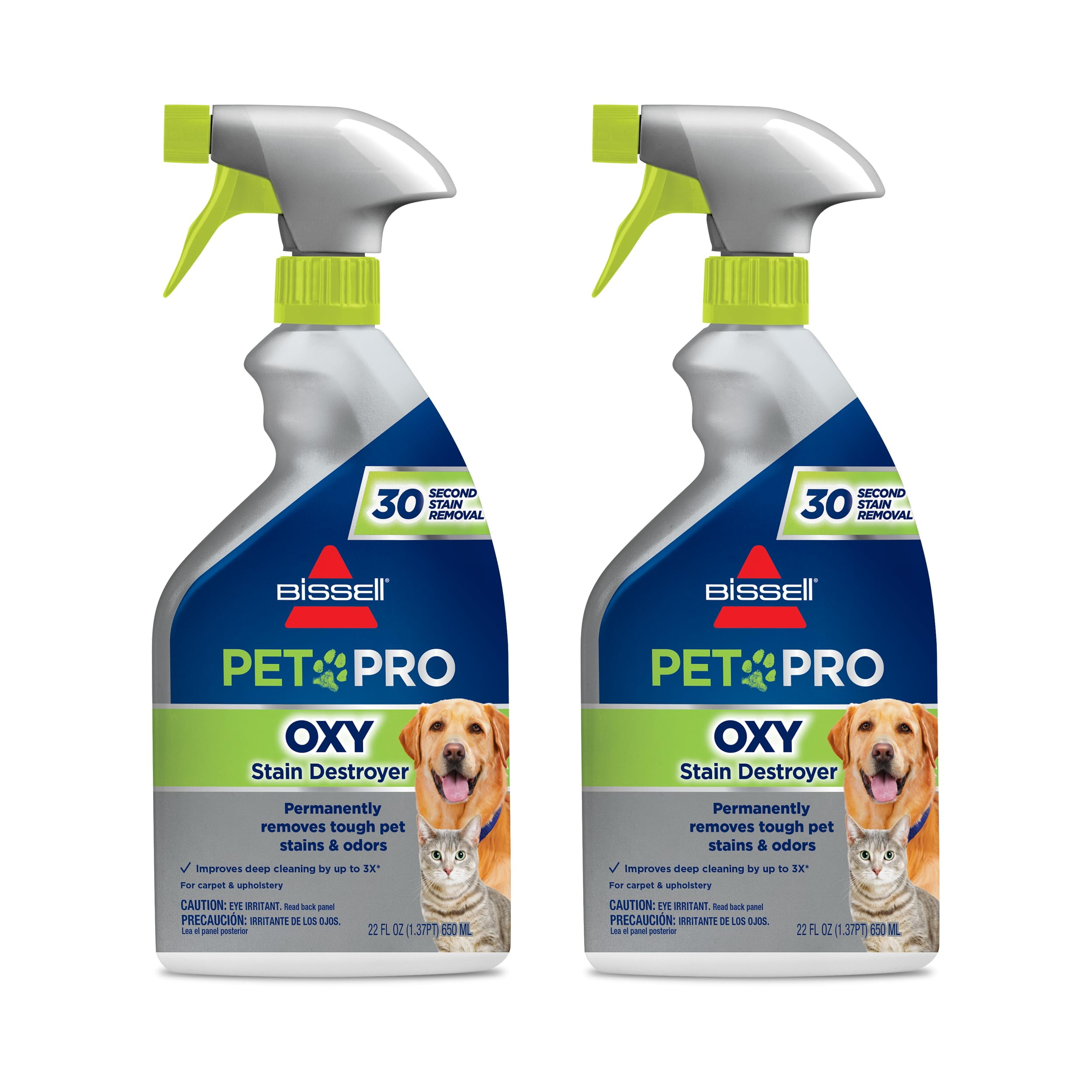 BISSELL Pet Pro Stain and Odor Eliminator with Enzyme Action 2 pack 77X7F Walmart