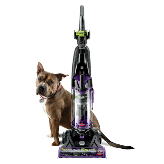 BISSELL PowerLifter Swivel Pet, Bagless, Upright Vacuum, Pet Friendly, Triple Action Brush Roll, Scatter Free Technology, Swivel Steering, Edge-to-Edge Cleaning, 2260, Black & Purple