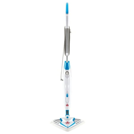 BISSELL - PowerEdge Lift-Off 2-in-1 Sanitizing Steam Mop - Basanova Blue with White Accents