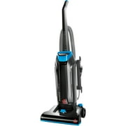 BISSELL PowerForce Bagged, Upright Vacuum, Powerful Suction, Allergen Filtration Bags, Flexible Reach, 1739, Black & Blue