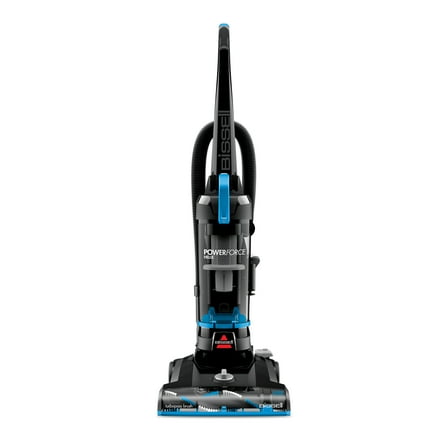 BISSELL PowerForce Helix, Bagless, Upright Vacuum, Pet Friendly, Scatter-Free Technology, Helix Dirt Separation System, Lightweight, 3313, Blue & Black