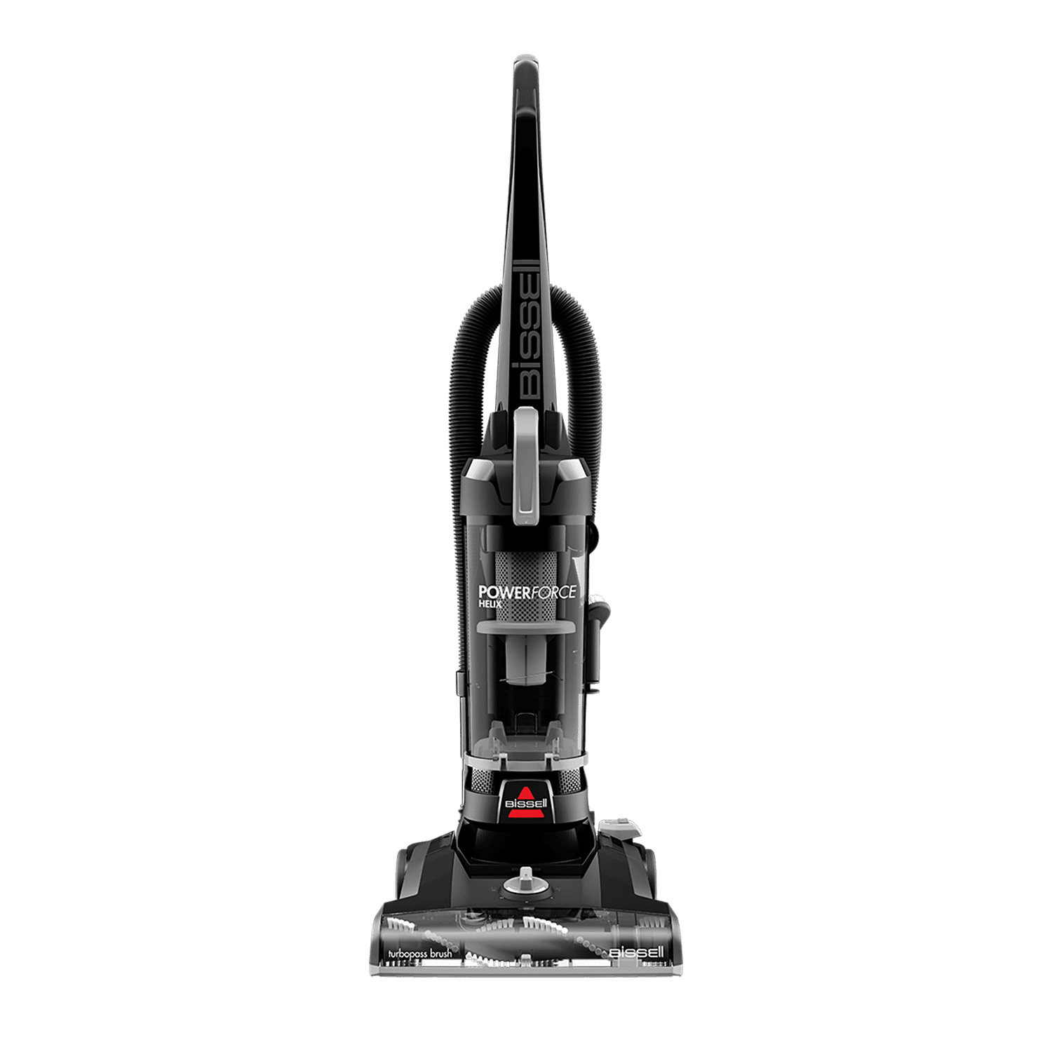 BISSELL PowerForce Helix, Bagless, Upright Vacuum, Pet Friendly, Scatter-Free Technology, Helix Dirt Separation System, Lightweight, 4364, Gray & Black