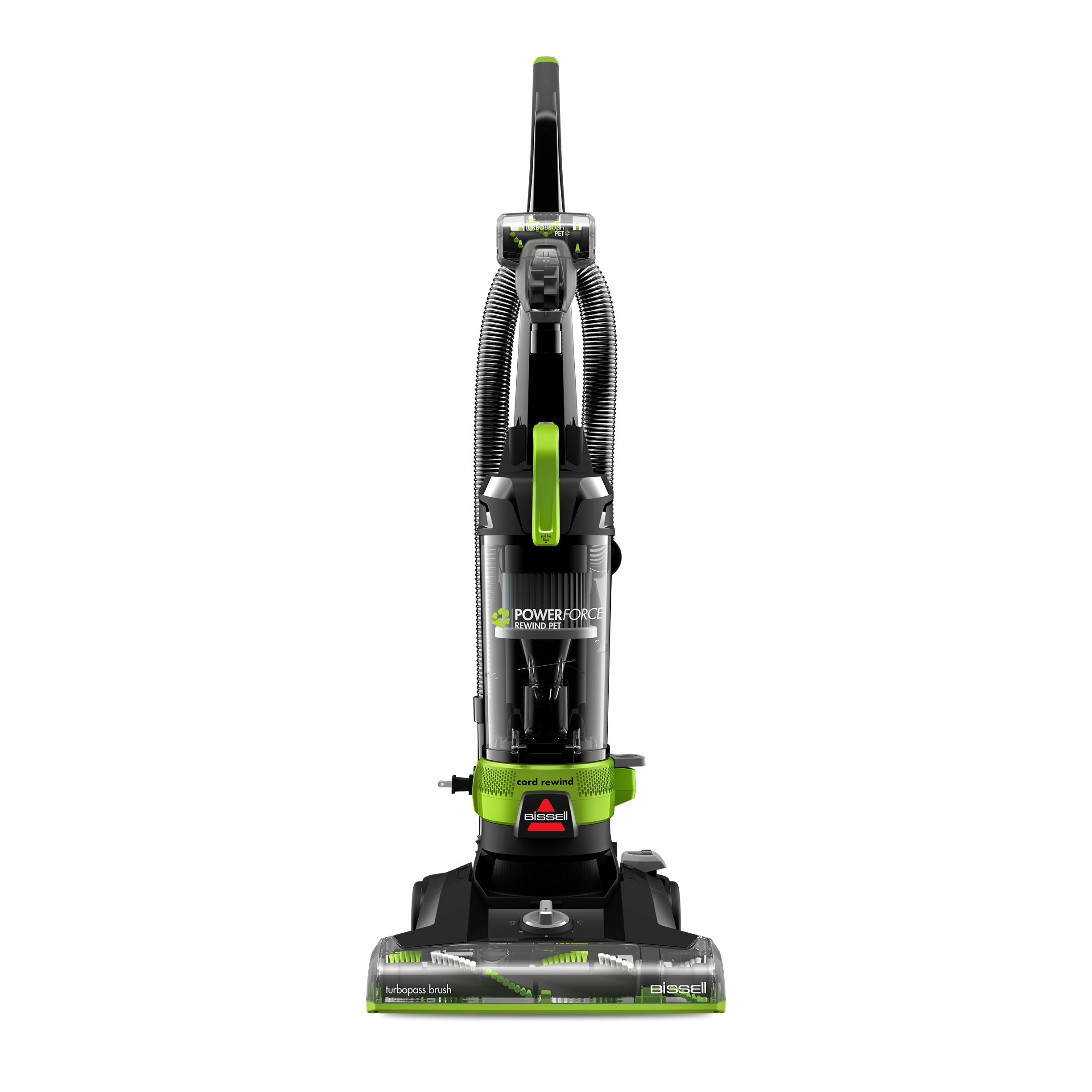 BISSELL PowerForce Helix Turbo Rewind Pet Upright Vacuum 3333 - image 1 of 8