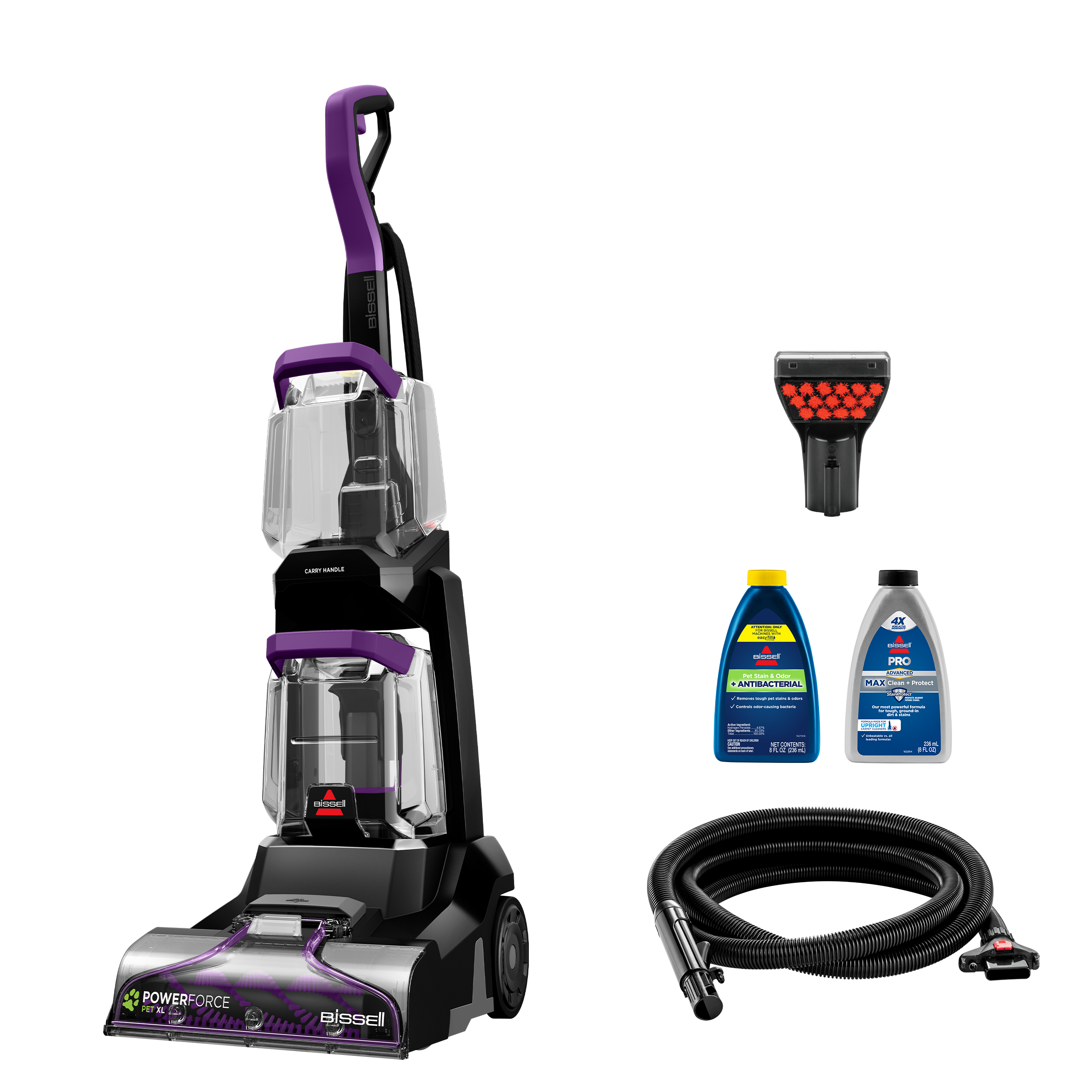 BISSELL PowerForce™ PowerBrush Pet Advanced Carpet Cleaner 2910