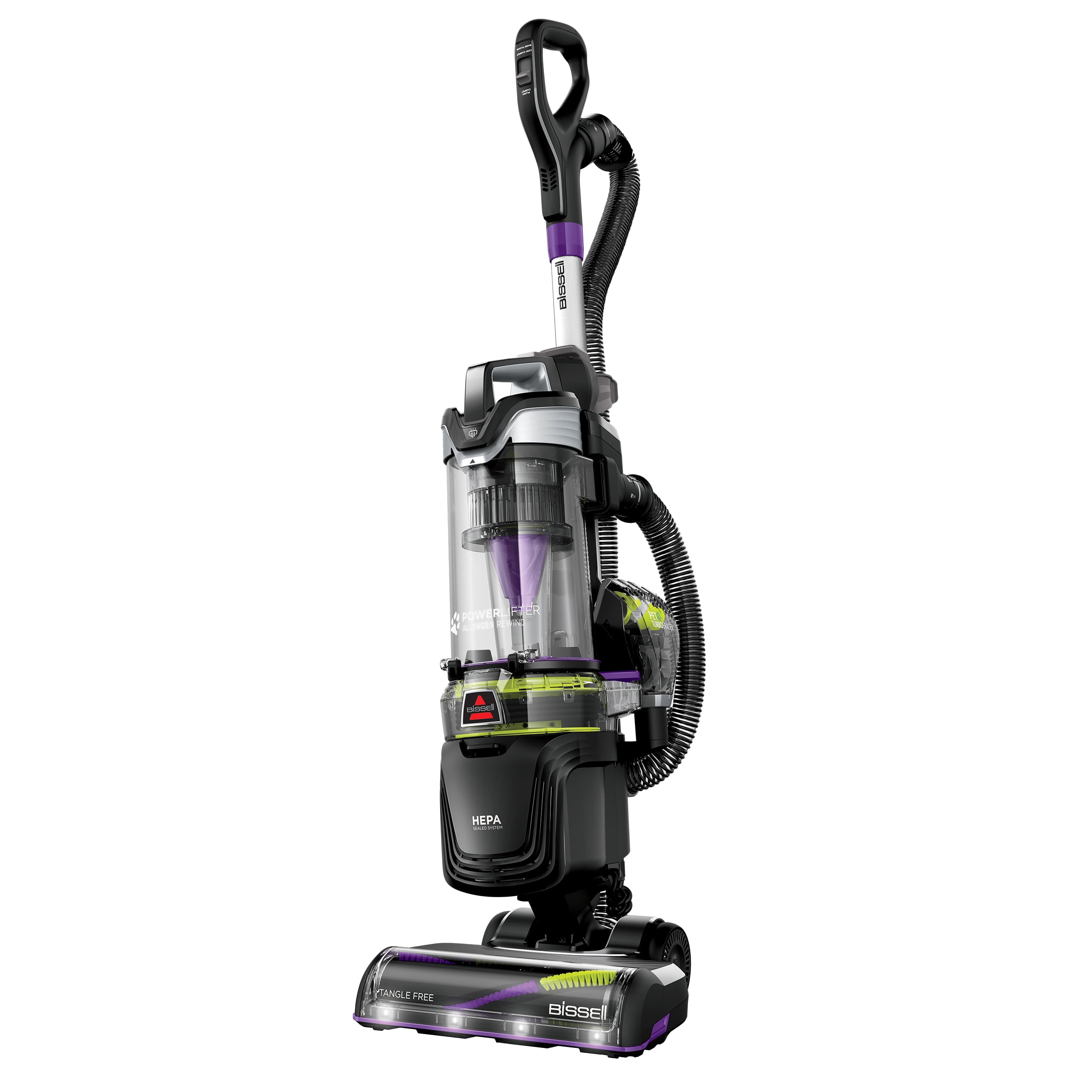 Bissell Powerlifter Pet Rewind Bagless Upright Vacuum 3404