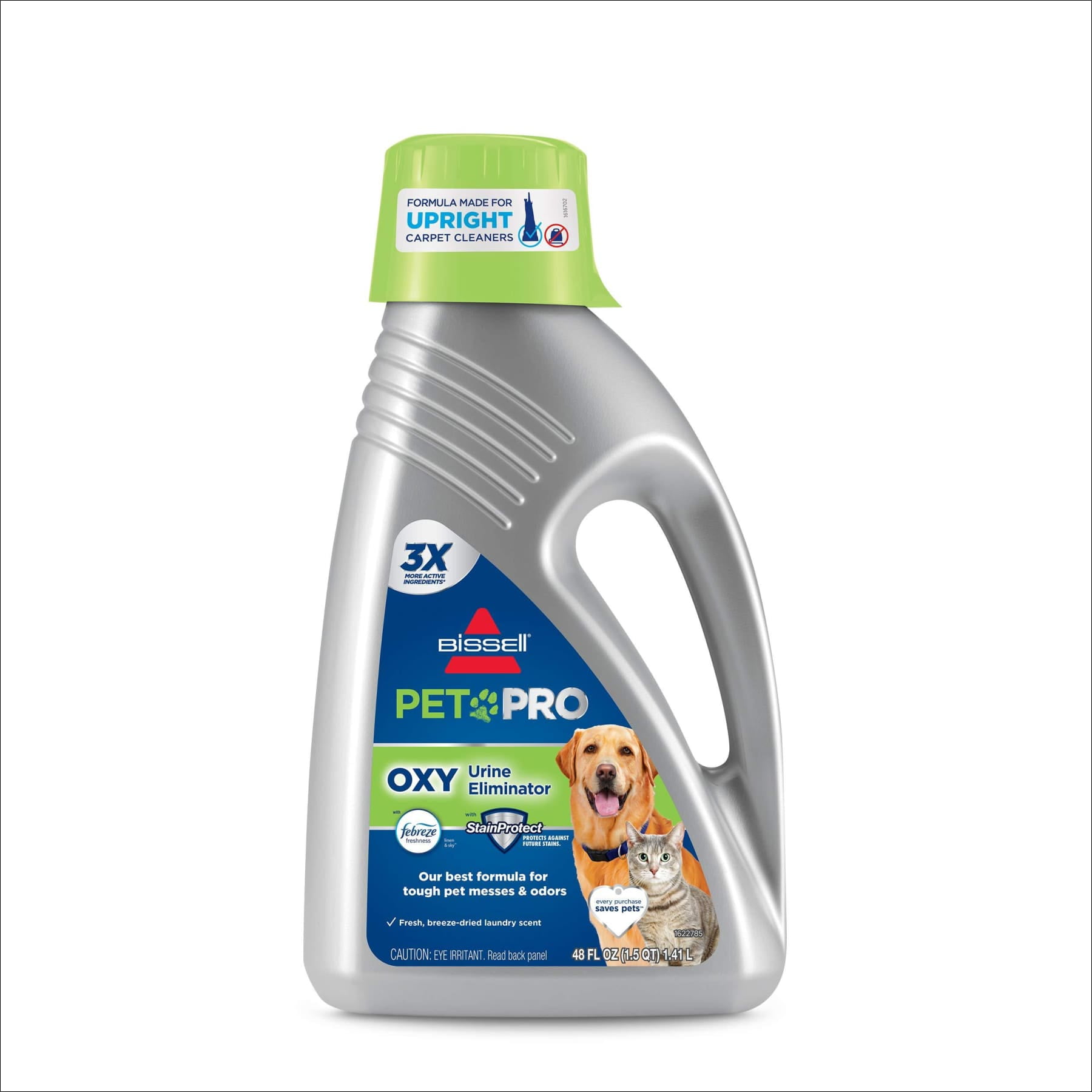 Zep Premium Pet Carpet Shampoo - 1 Gallon (Case of 4) ZUPPC128 -  Concentrated Pro Formula Removes Tough Pet Stains and Odors