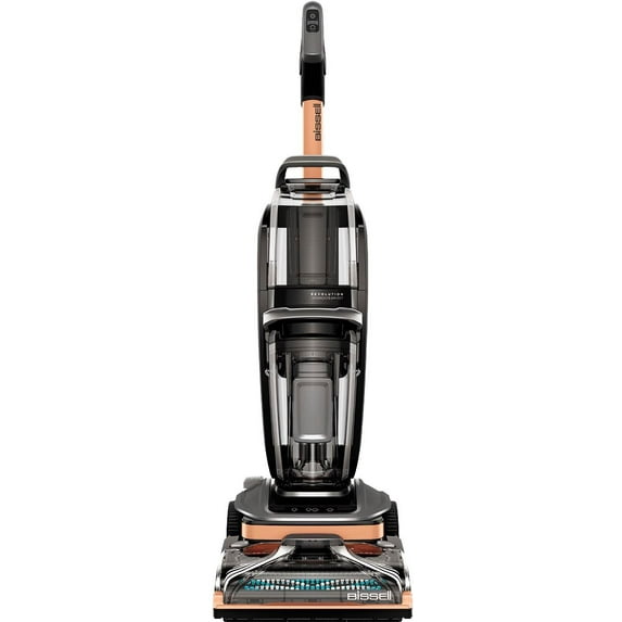 BISSELL - Revolution Hydrosteam Pet Corded Upright Deep Cleaner - Titanium/Copper Harbor