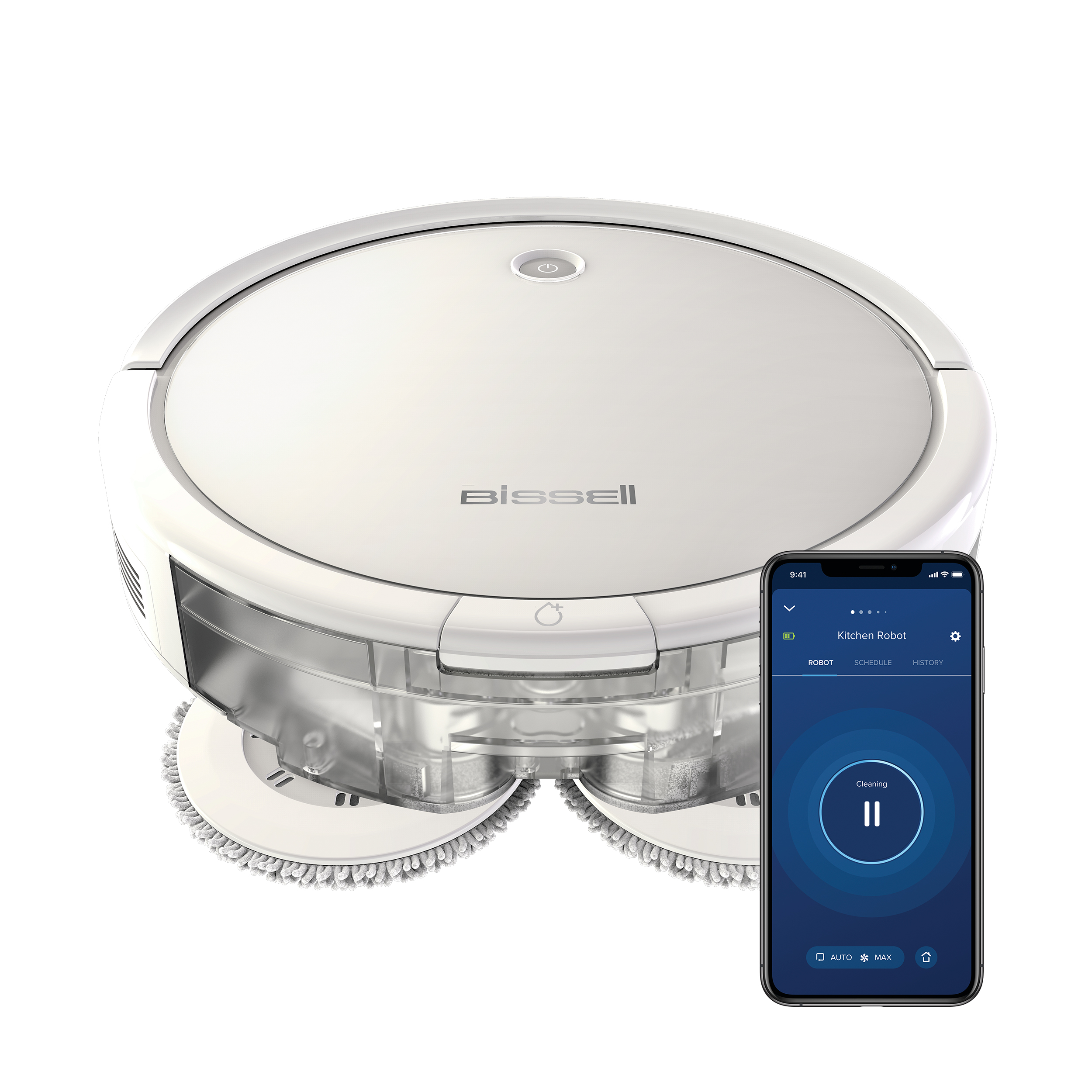 BISSELL SpinWave Wet, Dry Robotic Vacuum Cleaner 28599 - image 1 of 7