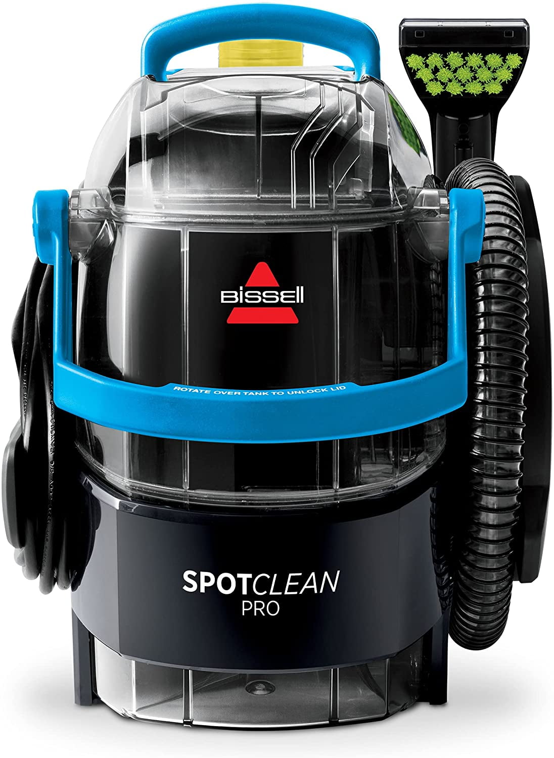 BISSELL SpotClean Pro Portable Carpet Cleaner Antibacterial Most BISSELL SpotClean Pro Portable Carpet Cleaner Antibacterial Most