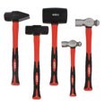 thumbnail image 1 of BISupply 5 Piece Hammer Set Mechanic Tool Kit - Nail Hammer Shop Automotive Set, 1 of 7