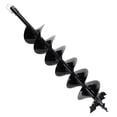 thumbnail image 1 of BISupply Auger Drill Bit - 6 x 30 Inch Steel Earth Digging Tool Drill Attachment, 1 of 7