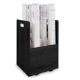 thumbnail image 1 of BISupply Blueprint Storage Rack - 20 Slot Black Rolling Map Holder on Wheels, 1 of 2