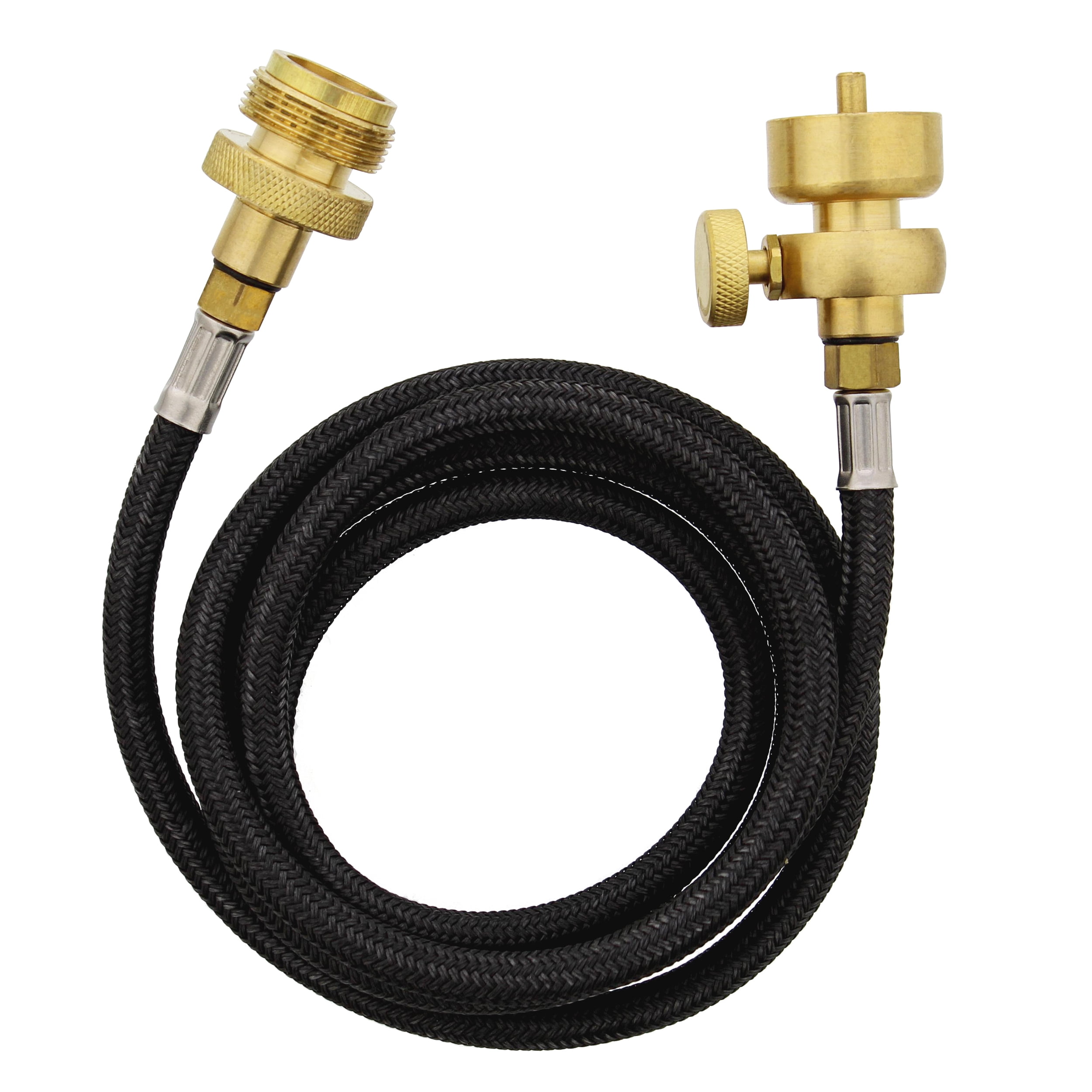 BISupply Propane Tank Extension Hose Kit - Gas Hose for Torch Weed