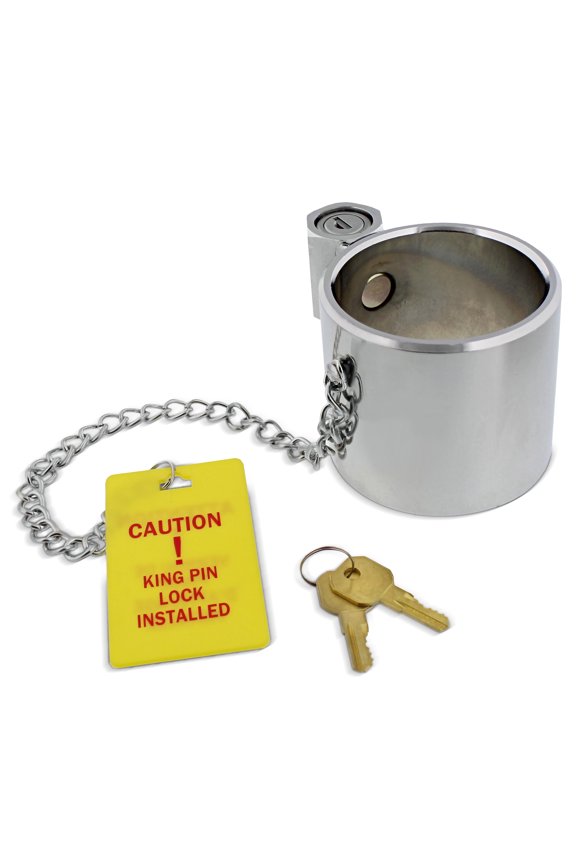 Semi Trailer King Pin Lock - 5th Wheel Hitch Locking Pin Hitch Lock