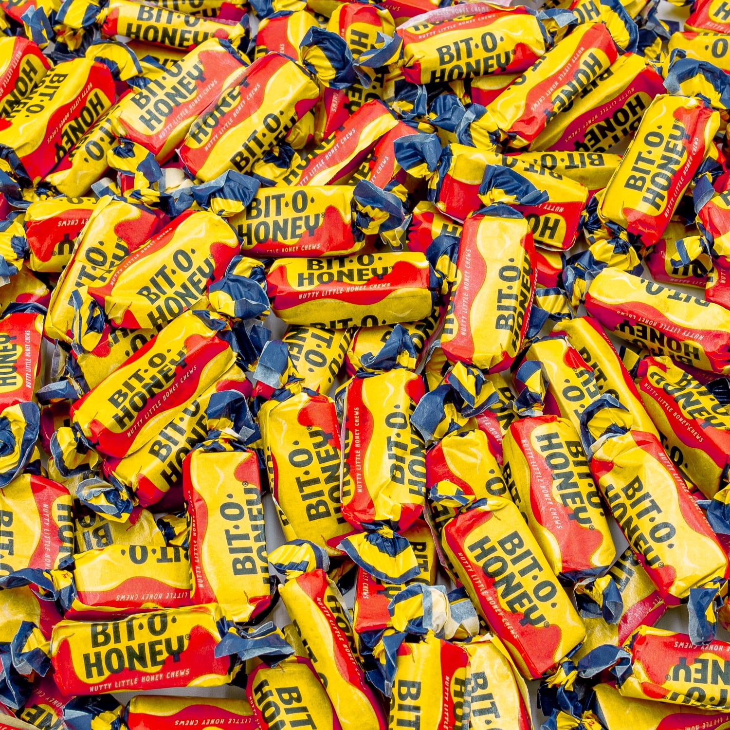 Bit-O-Honey Nostalgic Candy 1 lb, Retro Taffy Bag with Honey and