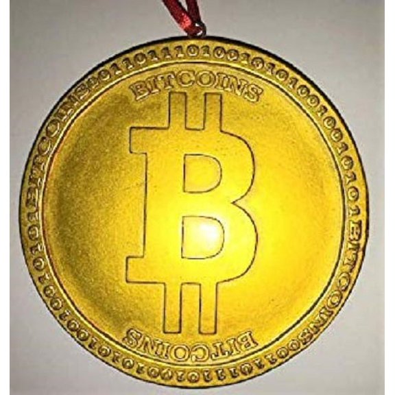 BITCOIN CHRISTMAS TREE ORNAMENT