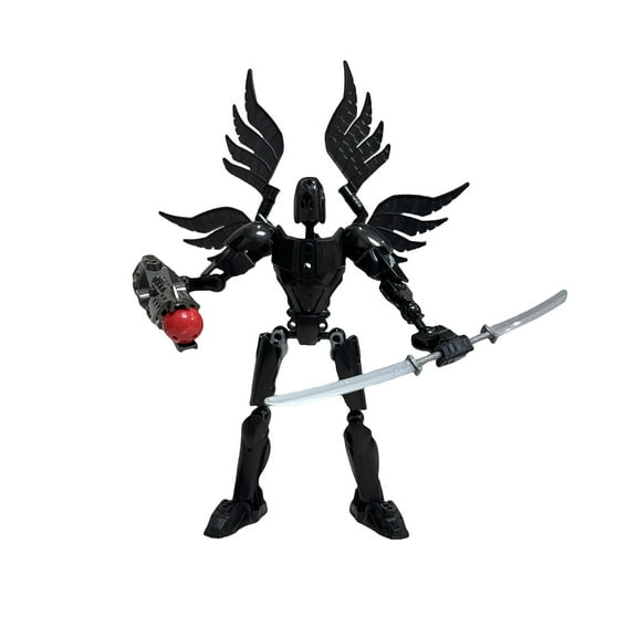 BITOUSHI FUNKY WIZARD Assembly Completed 3D Printed Movable Doll Toys Dummy Doll DIY Full Body Decompression Artifact Action Fit Great Gift Black