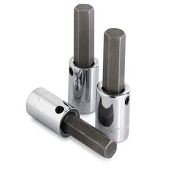 1/2 in Drive Hex Socket Bit Metric 14 mm Tip, 4 5/32 in L
