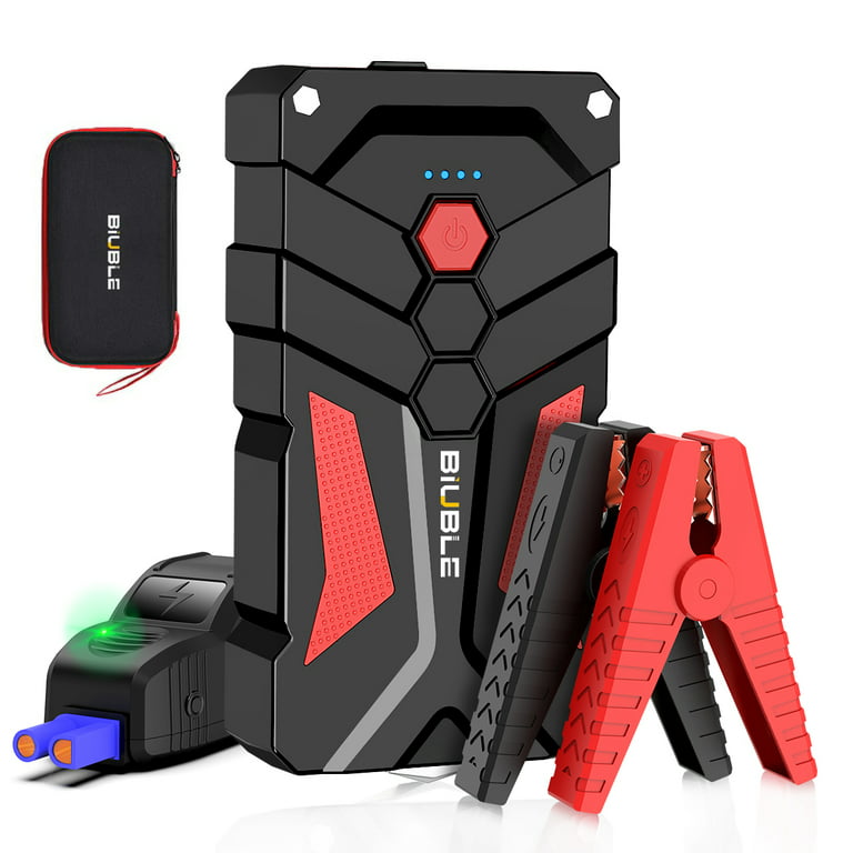 BIUBLE Car Jump Starter, 2000A Peak 21800mAh 12V Auto Emergency Start Power  Bank with LED Light(Up to 8.0L Gas/6.5L Diesel Engines) 