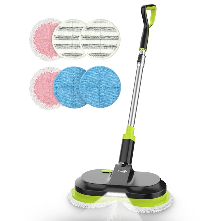 Electric Floor Mops Round Spin Mop Cleaning Brush 180-degree Rotation Floor  Cleaning Bathroom Kitchen Cleaning Tools Set