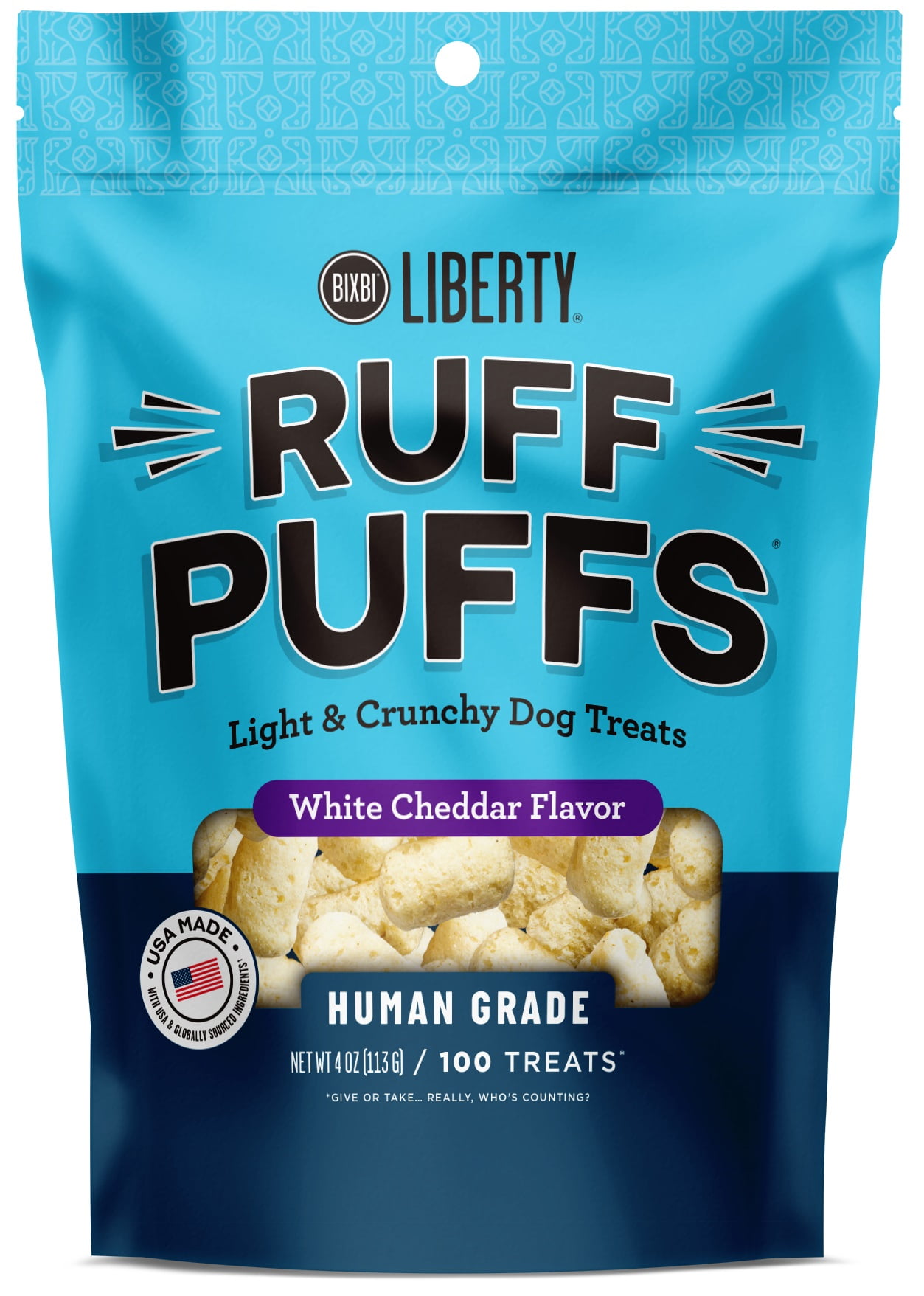 BIXBI Liberty Ruff Puffs, White Cheddar Flavored, Ireland Ubuy