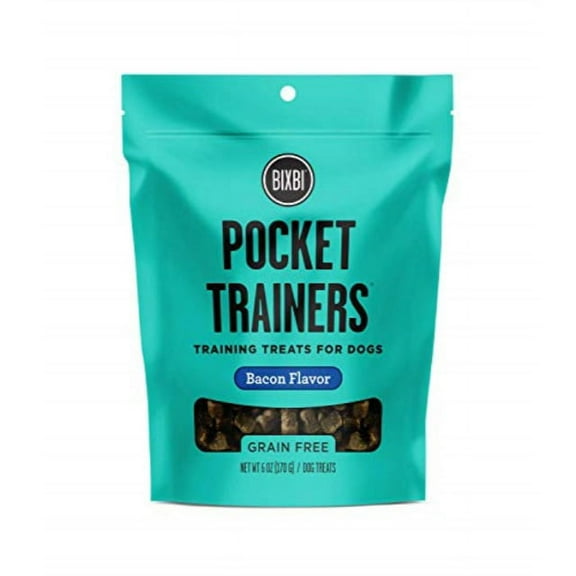 Bixbi Pocket Trainers Bacon Flavor Grain-Free Dog Treats, 6-Oz (Size: 6-Oz)