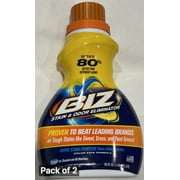 BIZ Stain and Odor Eliminator Liquid 50 fl oz Pack of 2