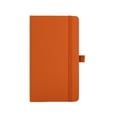 thumbnail image 1 of BIZHUA A6 Long Notebook Brown, Earth Tone Slim Lined Journal for Daily Use, Portable Notepad for Office, 1 of 9