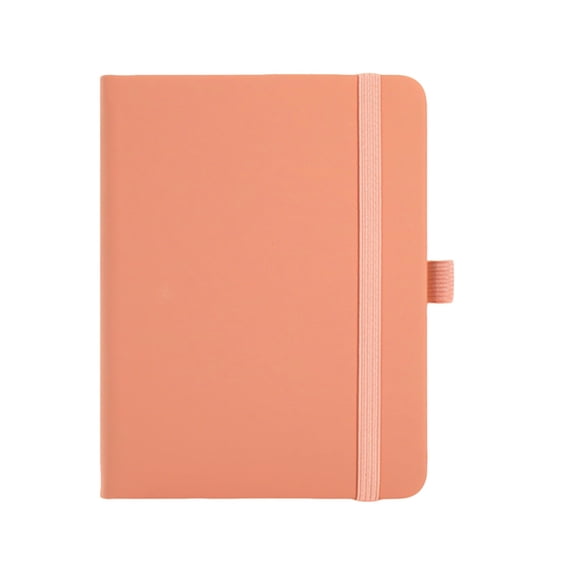 BIZHUA A6 Regular Notebook Pink, Standard Size Lined Journal for Pocket, Compact Notepad for Purse Travel